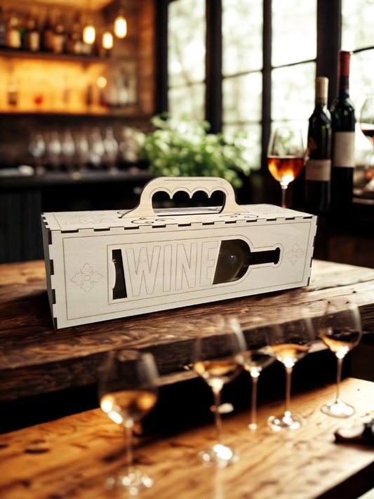 Horizontal Wine Box