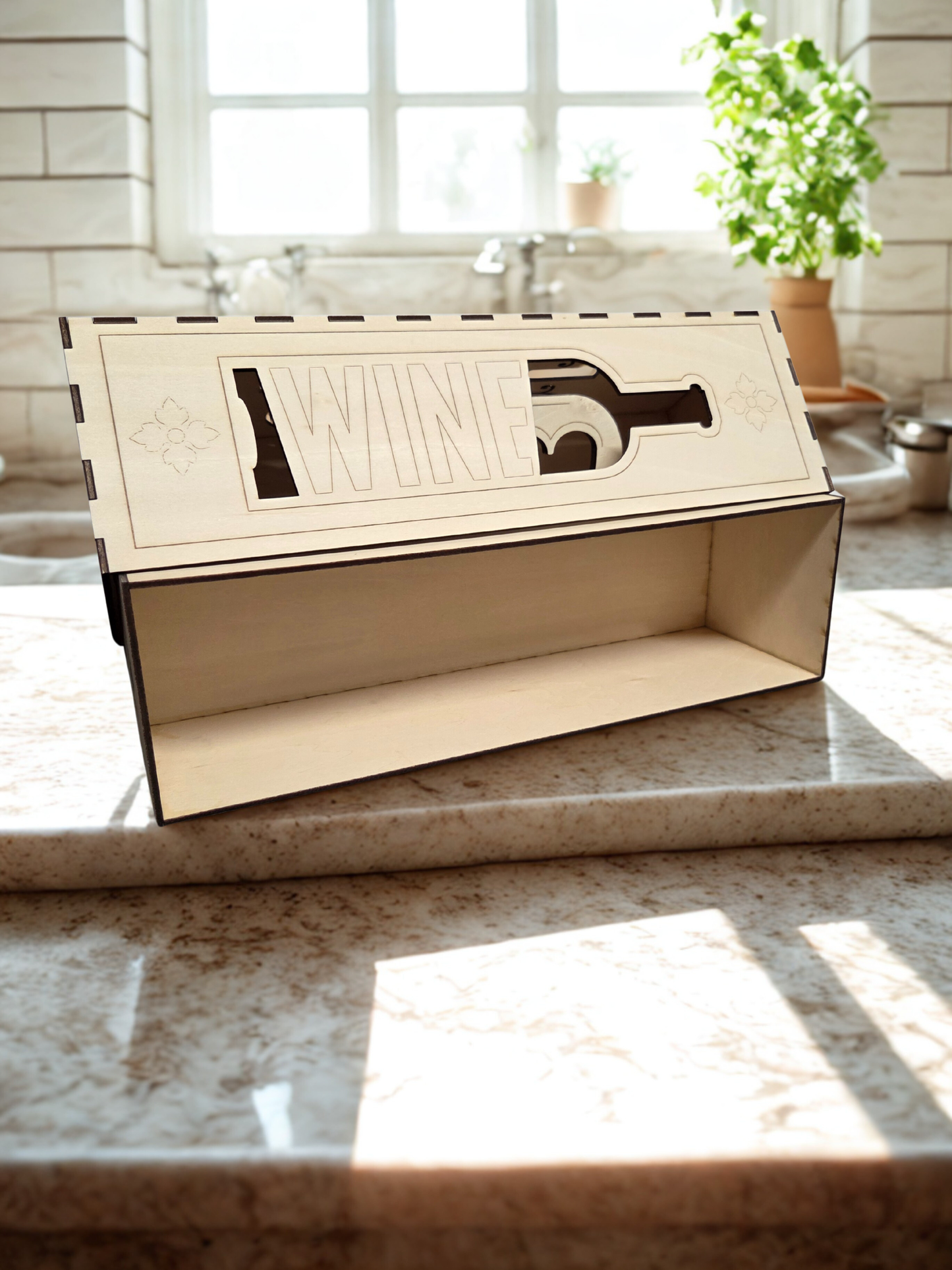 Horizontal Wine Box