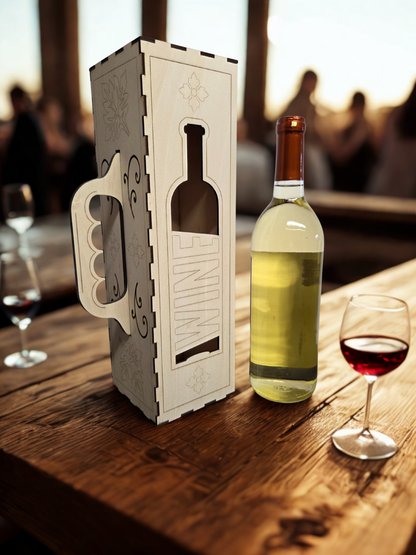Horizontal Wine Box